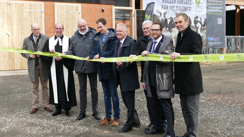 Der neue Milchviehstall auf dem Hof Klanhorst wurde offiziell eingeweiht.